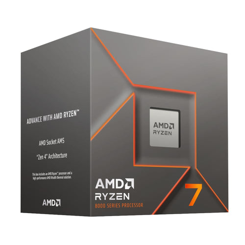AMD RYZEN 7 8700F 8-Core 4.1GHZ AM5 CPU-Wolf Media Store