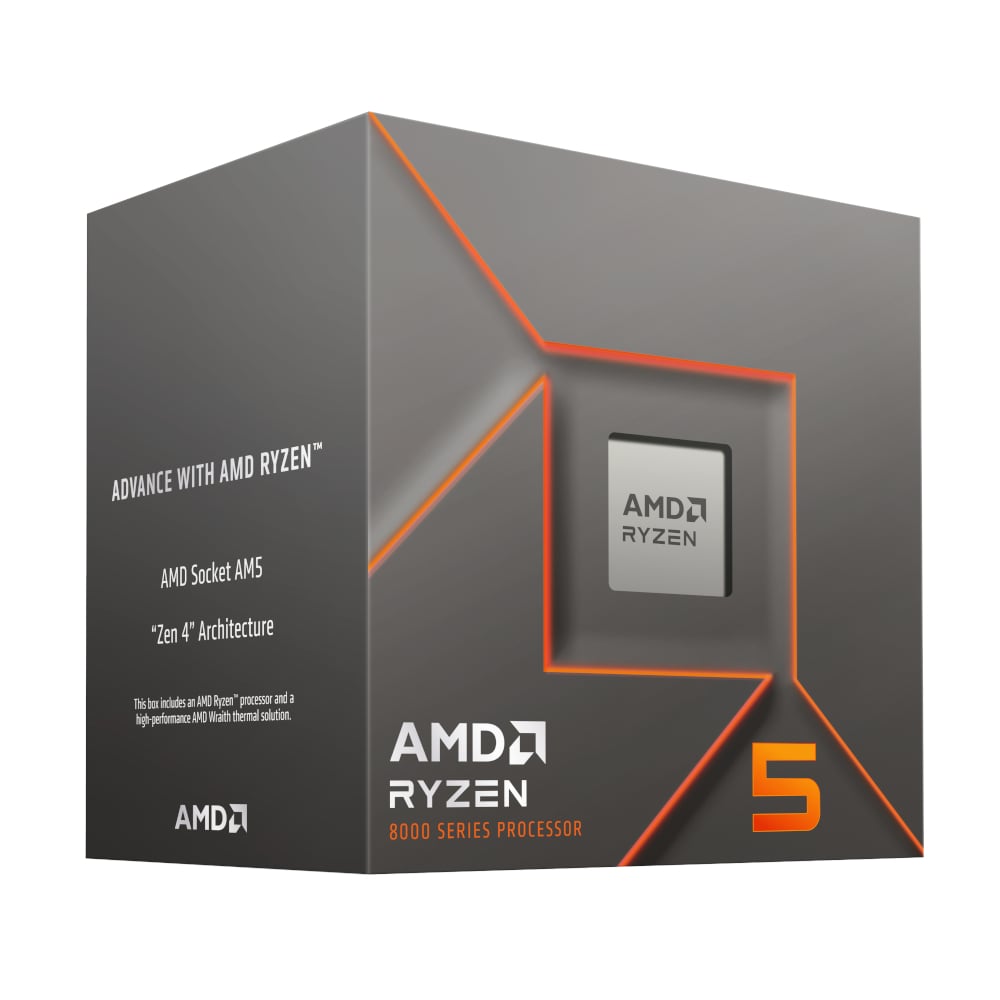 AMD RYZEN 5 8400F 6-Core 4.2GHZ AM5 CPU - Tray