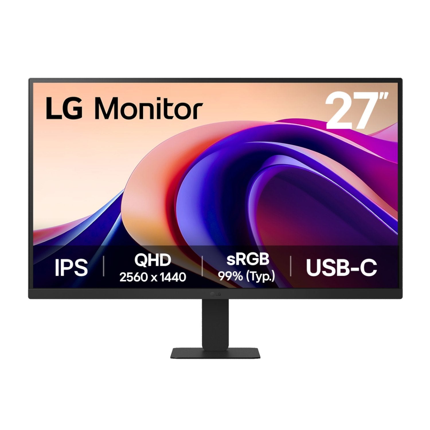 LG UltraFine 27" QHD IPS Monitor 100Hz with USB-C - Wolf Media Store