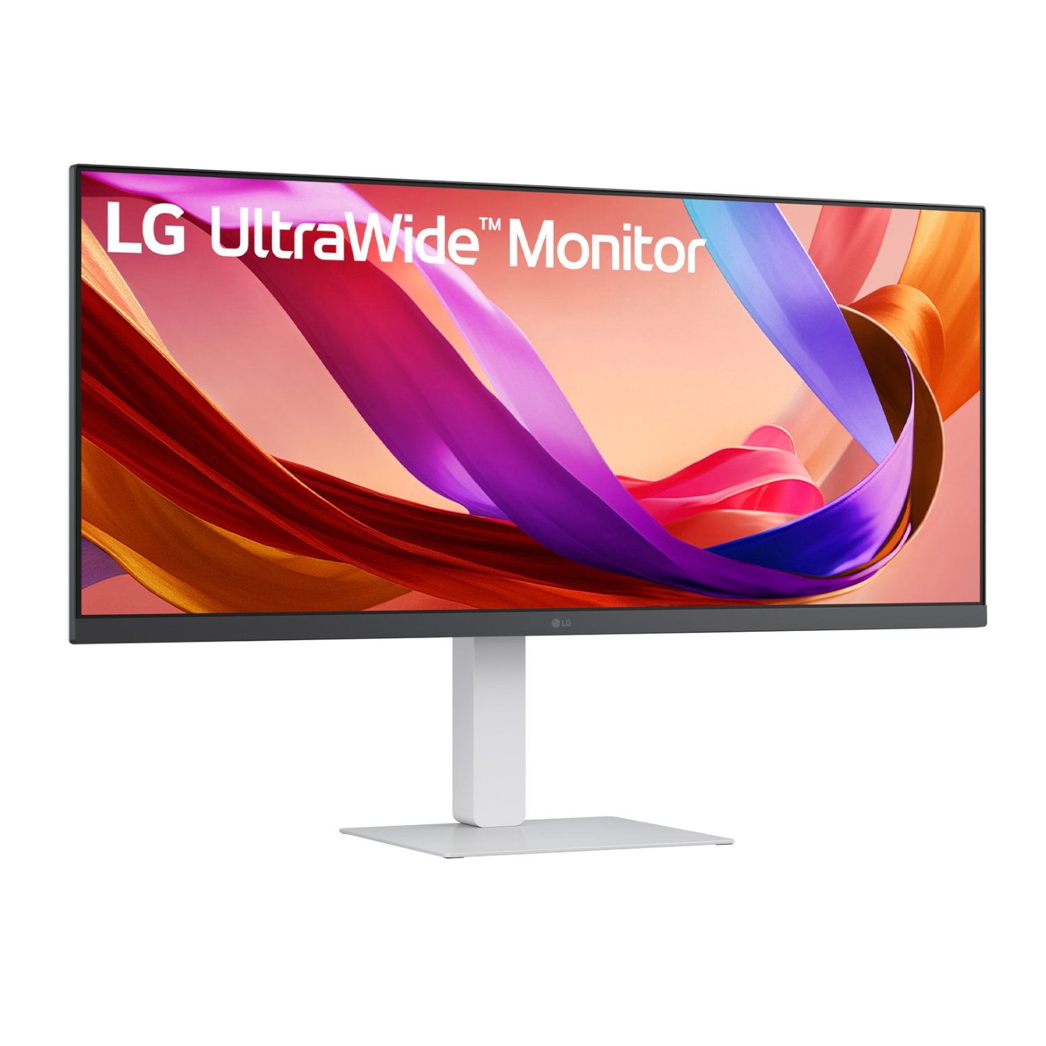 LG UltraWide 34" FHD IPS White Monitor 100Hz USB-C incl Speaker - Wolf Media Store