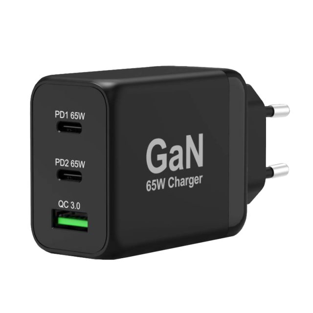 Port Connect 65W Type-C GaN Universal Charger-Wolf Media Store