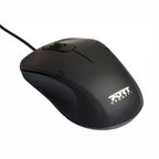 Port Connect Optical USB Mouse-Wolf Media Store