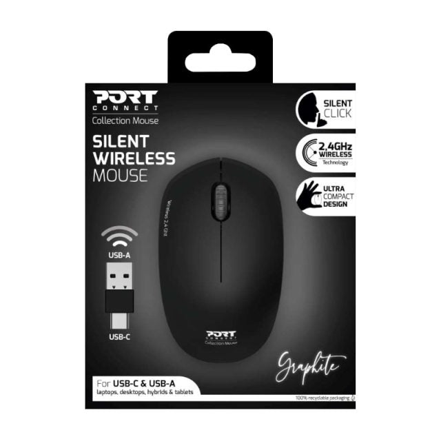 Port Wireless Mouse Collection BL-Wolf Media Store