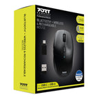 Port Connect 2.4GHz Wireless Bluetooth® Rechargeable Mouse PRO - Wolf Media Store