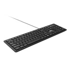 Port Connect Tough Office USB Keyboard - Black-Wolf Media Store