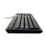 Port Connect Office Budget Wired Keyboard-Black-Wolf Media Store