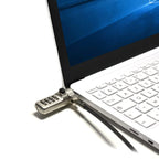 Port Connect 1.8m Wedge Combination Cable Lock-Wolf Media Store