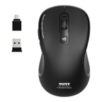 Port Connect Essential Bluetooth Wireless Rechargeable Mouse - Wolf Media Store