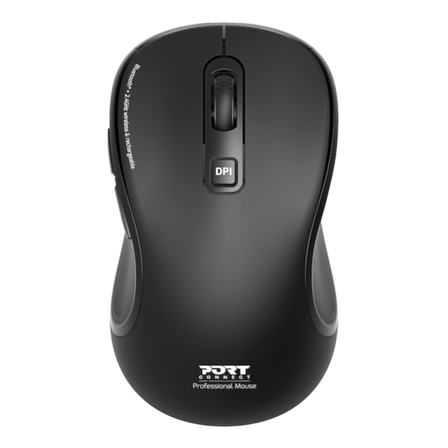 Port Connect Essential Bluetooth Wireless Rechargeable Mouse - Wolf Media Store