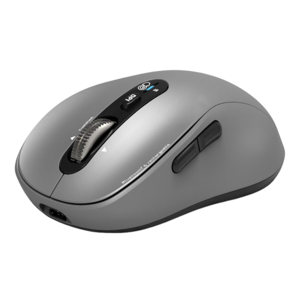 Port Connect Wireless Bluetooth Expert and Mac Mouse - Grey - Wolf Media Store