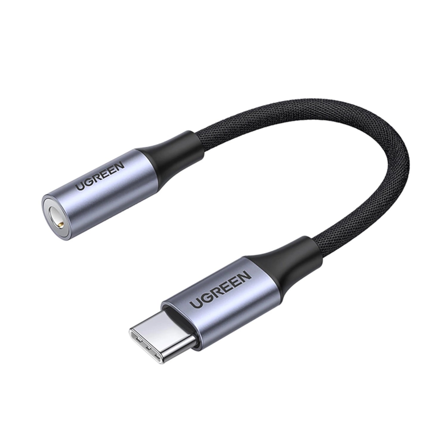 UGreen AV161 USB Type-C to 3.5mm 10cm Adapter - Wolf Media Store