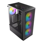 Antec AX27 RGB ELITE ATX Gaming Chassis - Black - Wolf Media Store