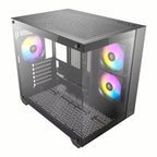 Antec CX800 ARGB ATX Mid-Tower Dual Chamber Gaming Chassis-Wolf Media Store