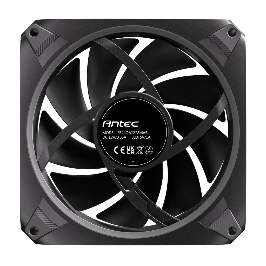 Antec ORBIT PWM 120mm ARGB Fan 3 Pack - Black