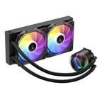 Antec VORTEX LUM 240 ARGB AIO CPU Liquid Cooler – Black-Wolf Media Store