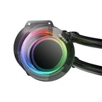 Antec VORTEX LUM 240 ARGB AIO CPU Liquid Cooler – Black-Wolf Media Store