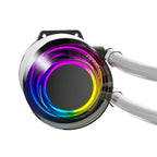 Antec VORTEX LUM 360 ARGB AIO CPU Liquid Cooler - White-Wolf Media Store