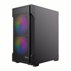 Antec VX100M ARGB Micro-ATX Mini Tower Gaming Chassis-Wolf Media Store
