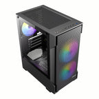Antec VX100M ARGB Micro-ATX Mini Tower Gaming Chassis-Wolf Media Store