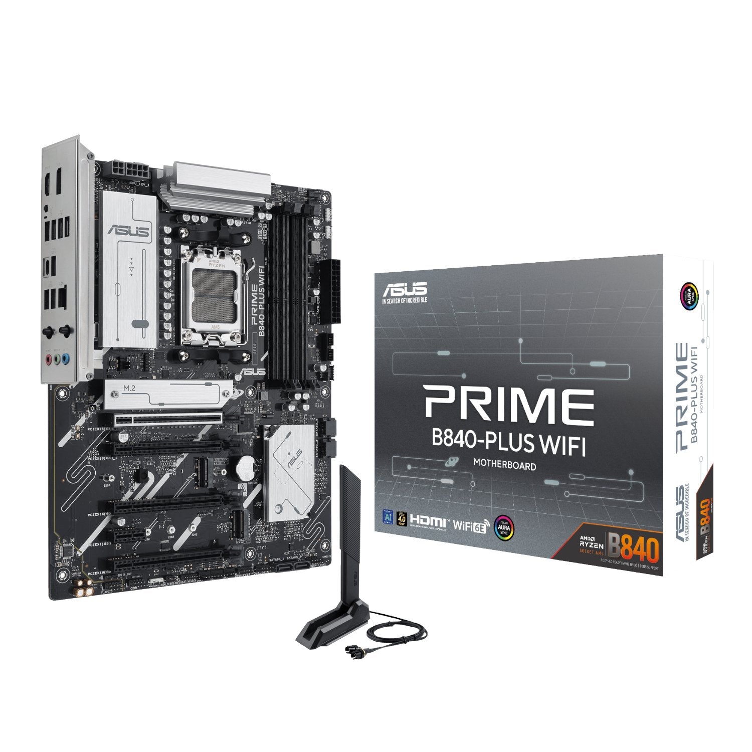 Asus PRIME B840-PLUS WIFI AMD AM5 ATX Gaming Motherboard