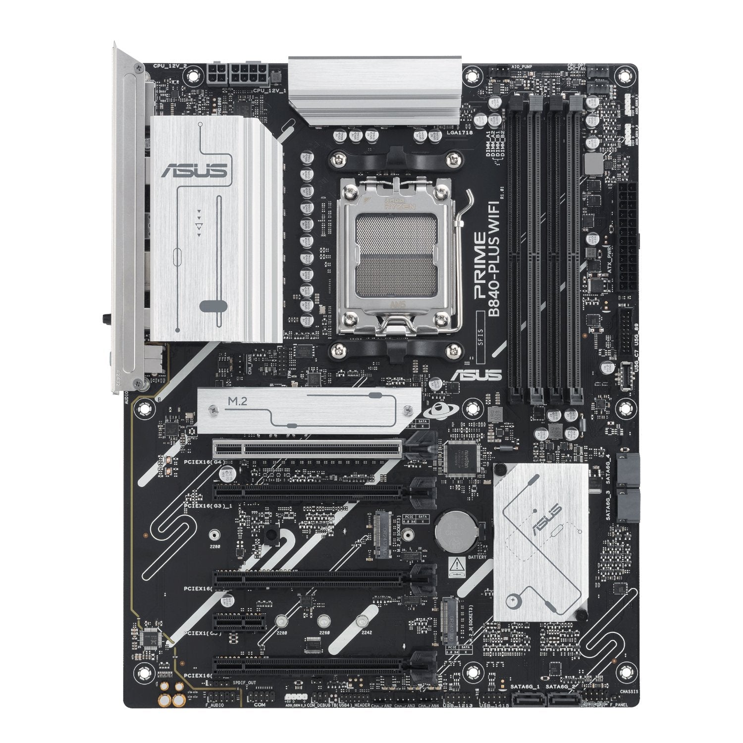 Asus PRIME B840-PLUS WIFI AMD AM5 ATX Gaming Motherboard
