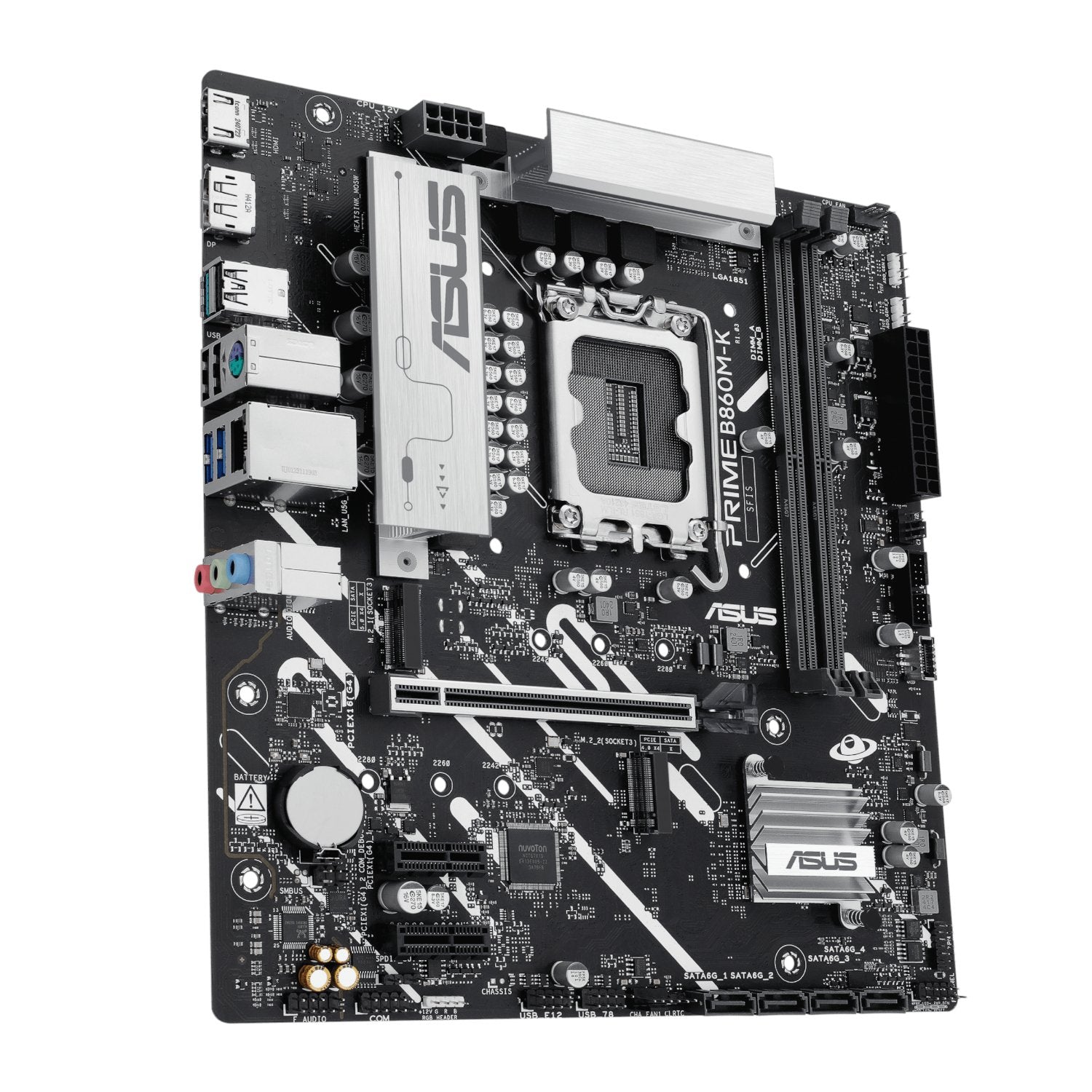 Asus PRIME B860M-K Intel LGA1851 M-ATX Motherboard