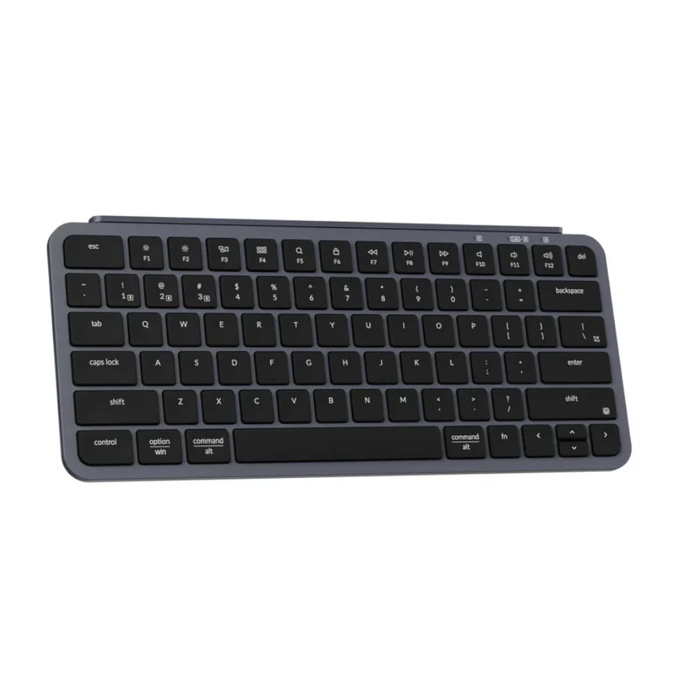 Keychron B1 Pro Ultra-Slim 75% Wireless Keyboard - Space Grey-Wolf Media Store