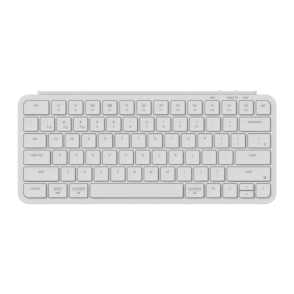 Keychron B1 Pro Ultra-Slim 75% Wireless Keyboard - Ivory White-Wolf Media Store