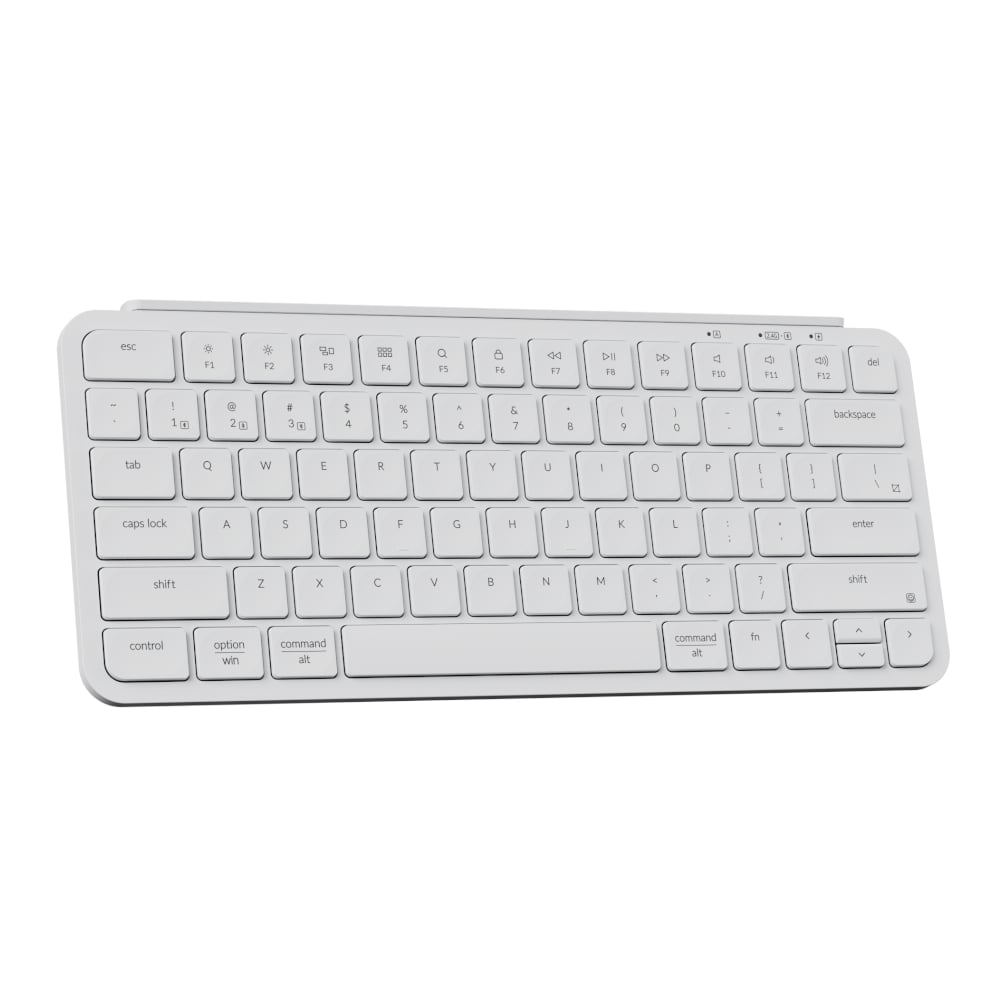 Keychron B1 Pro Ultra-Slim 75% Wireless Keyboard - Ivory White-Wolf Media Store
