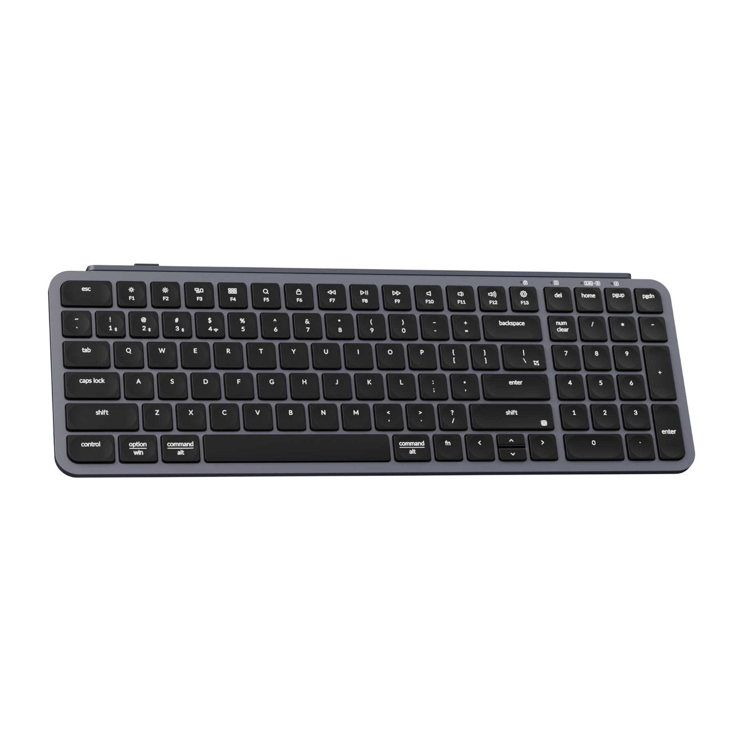 Keychron B2 Pro Ultra-Slim 96% Wireless Keyboard - Space Gray - Wolf Media Store