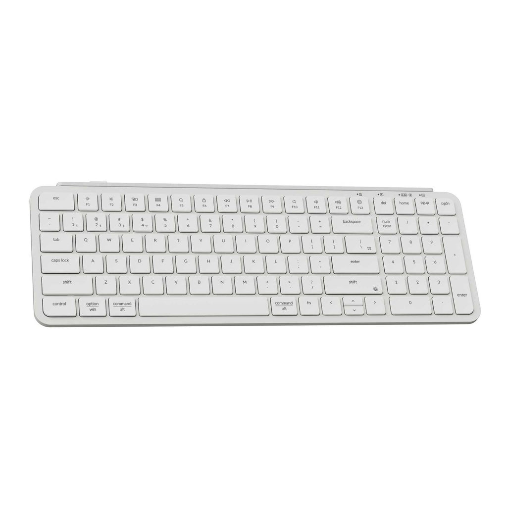 Keychron B2 Pro Ultra-Slim 96% Wireless Keyboard - Ivory White - Wolf Media Store