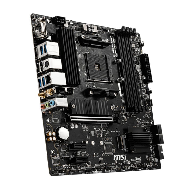 MSI B550M PRO-VDH WIFI AMD AM4 MATX Gaming Motherboard-Wolf Media Store