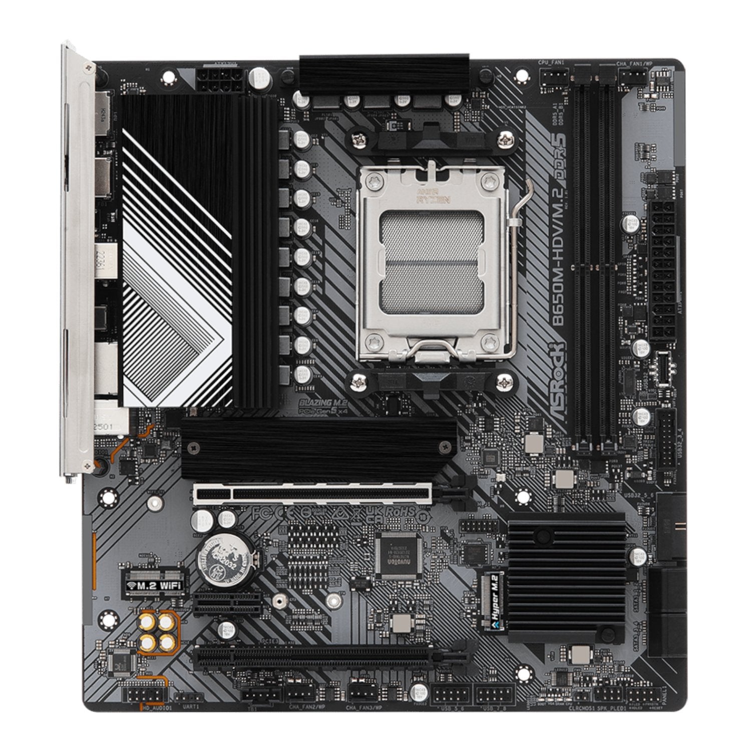 ASRock B650M-HDV/M.2 AM5 Micro-ATX Motherboard
