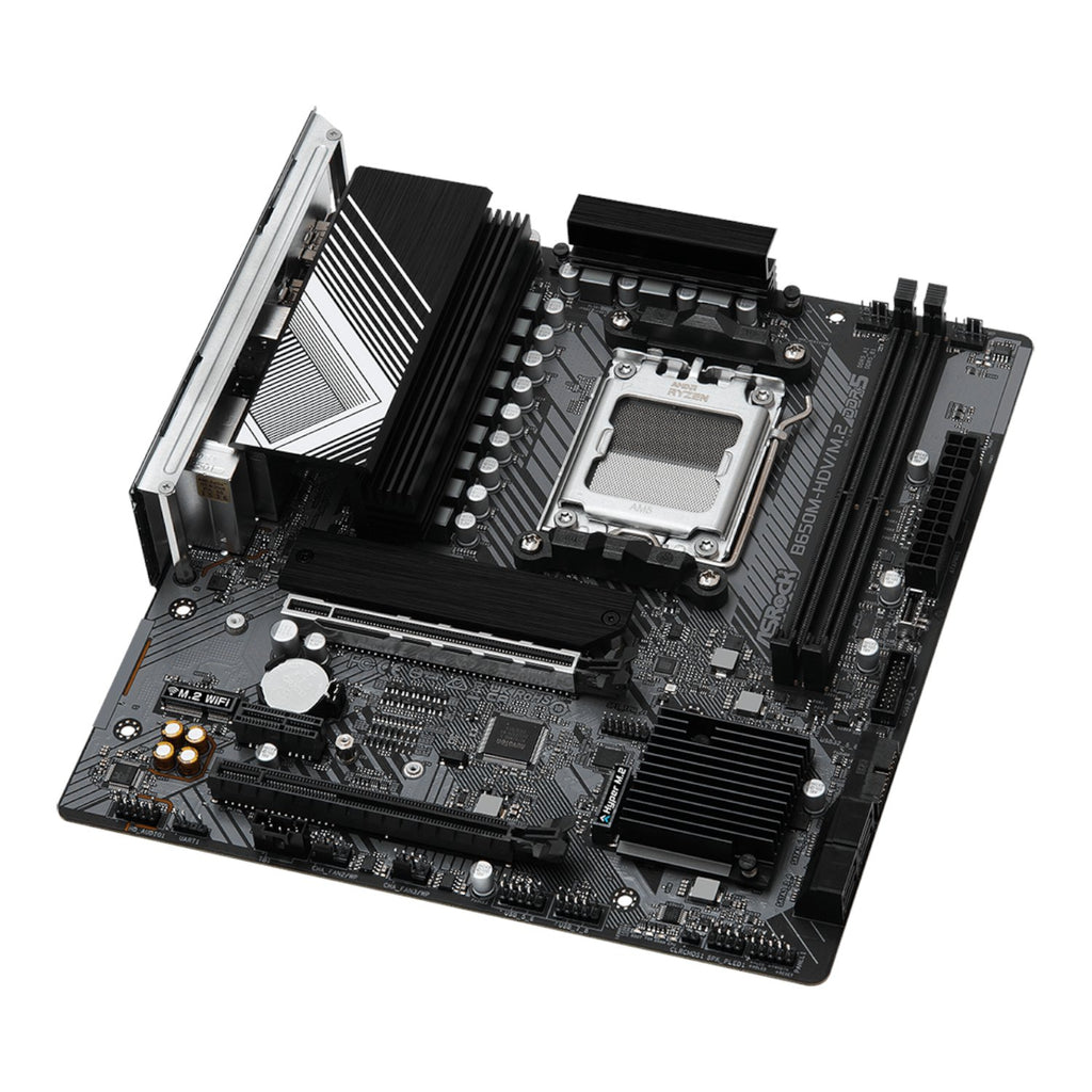 ASRock B650M-HDV/M.2 AM5 Micro-ATX Motherboard