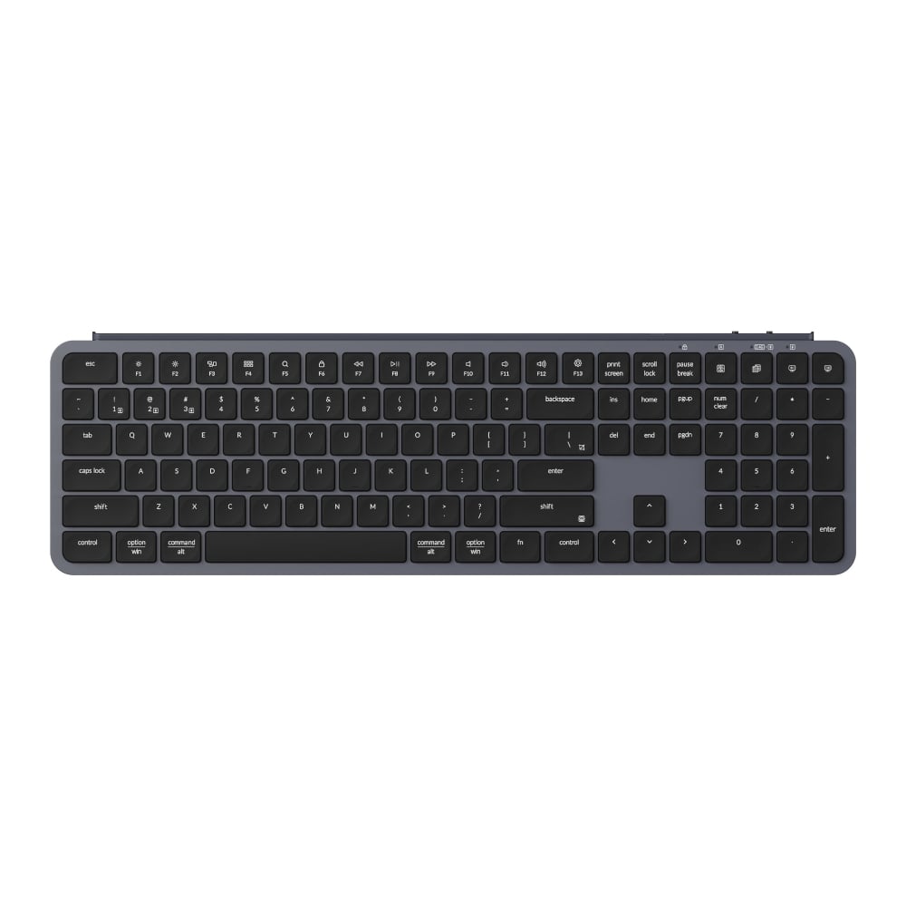 Keychron B6 Pro Ultra-Slim 100% Wireless Keyboard – Space Grey-Wolf Media Store