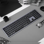 Keychron B6 Pro Ultra-Slim 100% Wireless Keyboard – Space Grey-Wolf Media Store