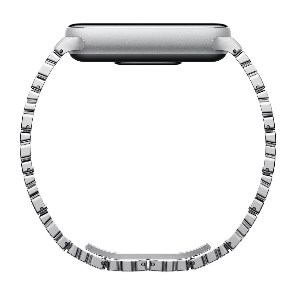 Xiaomi Smart Band 10 Asymmetrical Metal Strap – Silver