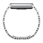 Xiaomi Smart Band 10 Asymmetrical Metal Strap – Silver - Wolf Media Store