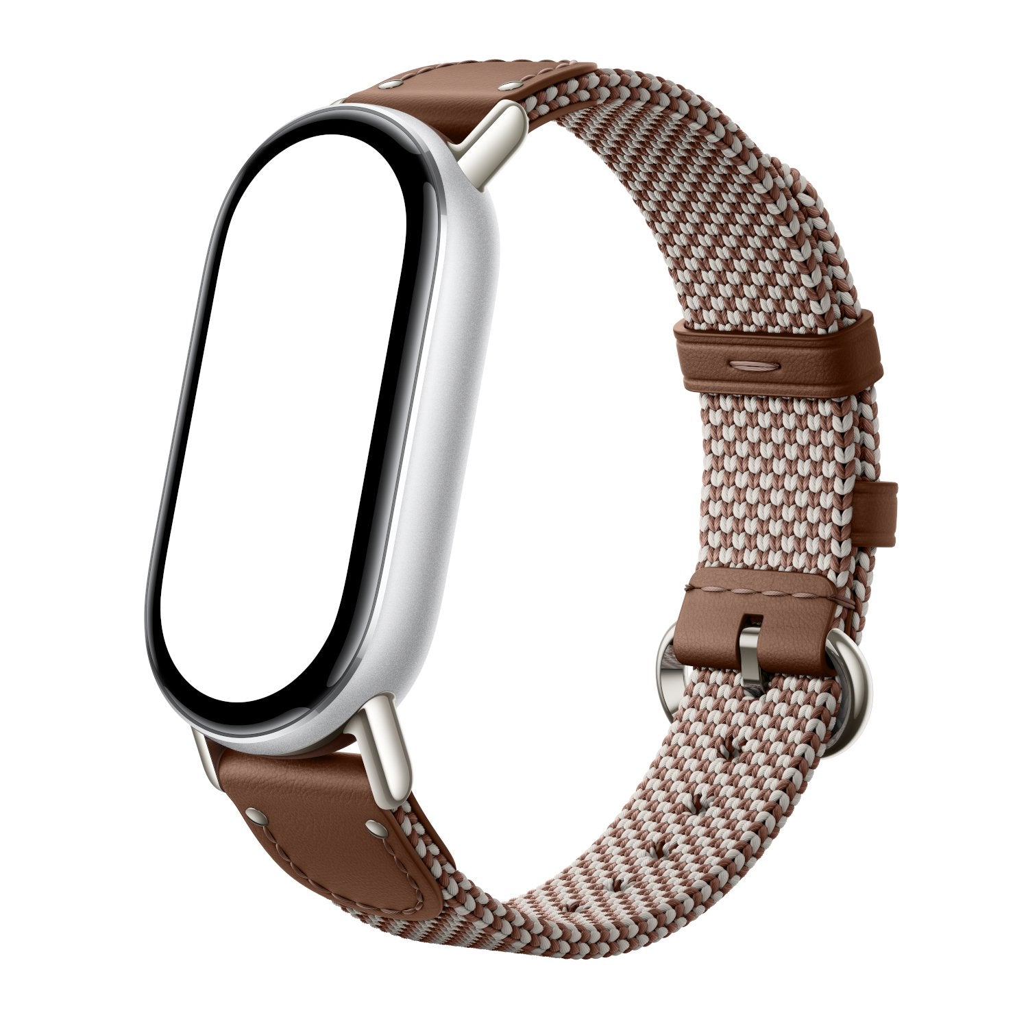 Xiaomi Smart Band 10 Knitted Silk Strap - Feather Brown