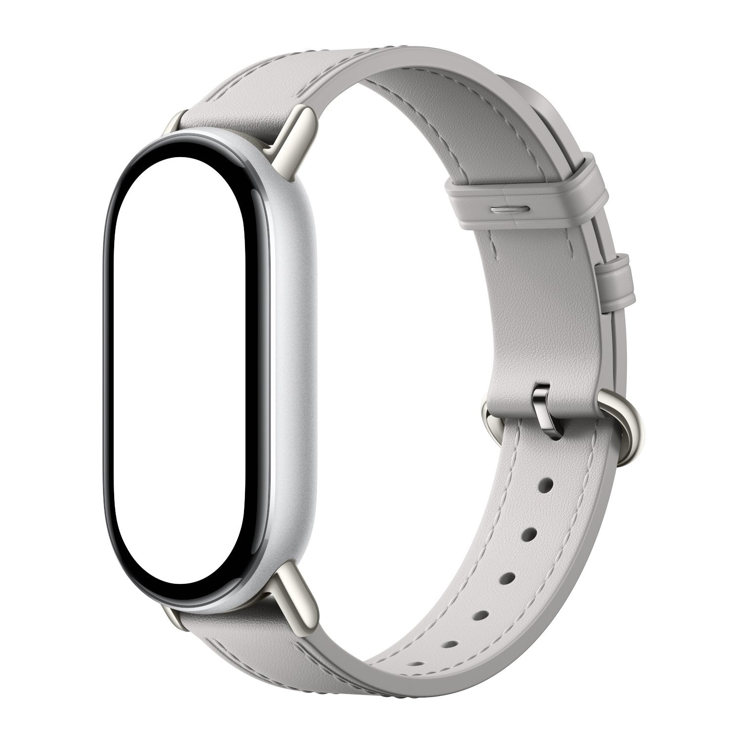 Xiaomi Smart Band 10 Leather Strap - Grey