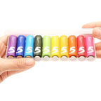 Xiaomi AA Rainbow Batteries (10 Pack)-Wolf Media Store
