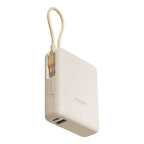 Xiaomi 33W Power Bank 10000 (Integrated Cable) - Tan - Wolf Media Store