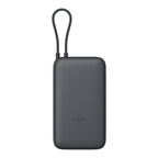 Xiaomi Power Bank 20000mAh (Integrated Cable) - Dark Gray or Light Gray - Wolf Media Store