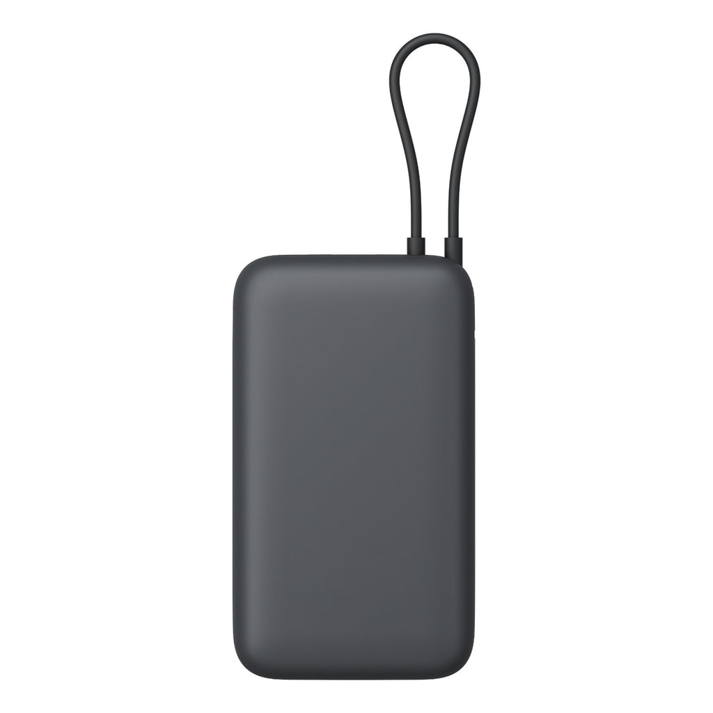 Xiaomi Power Bank 20000mAh (Integrated Cable) - Dark Gray or Light Gray