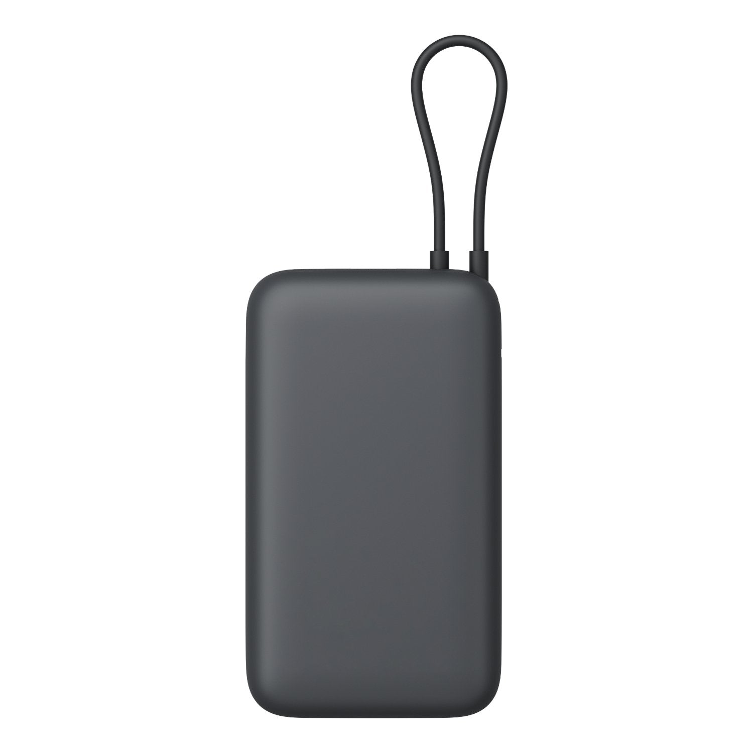 Xiaomi Power Bank 20000mAh (Integrated Cable) - Dark Gray or Light Gray
