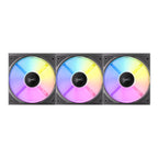 Antec Connect 120 ARGB PWM Fan 3 Pack - Black-Wolf Media Store