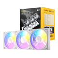 Antec Connect 120 ARGB PWM Fan 3 Pack - White-Wolf Media Store