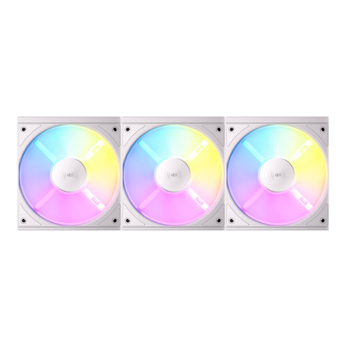 Antec Connect 120 ARGB PWM Fan 3 Pack - White-Wolf Media Store