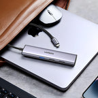 UGREEN Revodok 5-in-1 Type-C Hub | 4K HDMI | Type-C | USB3.0 | USB2.0-Wolf Media Store