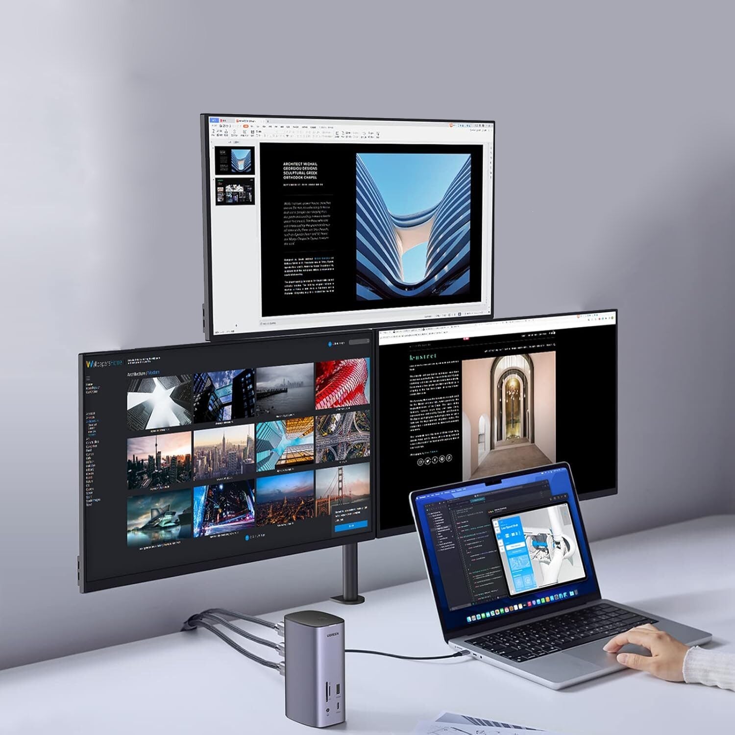 UGREEN Revodok Pro 12-in-1 Type-C Docking Station-Wolf Media Store